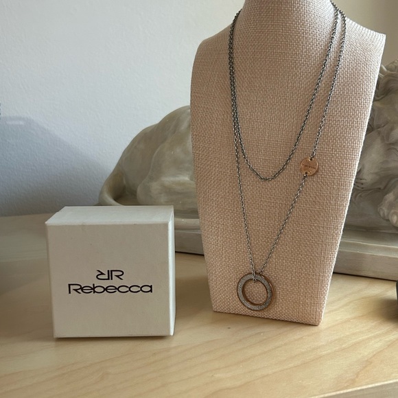 Rebecca Earrings & Necklace Sterling 18k Bronze - Picture 13 of 16